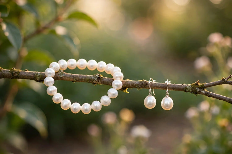 Handmade Pearl Earrings — Elegant & Unique | Florida Handmade Jewelry