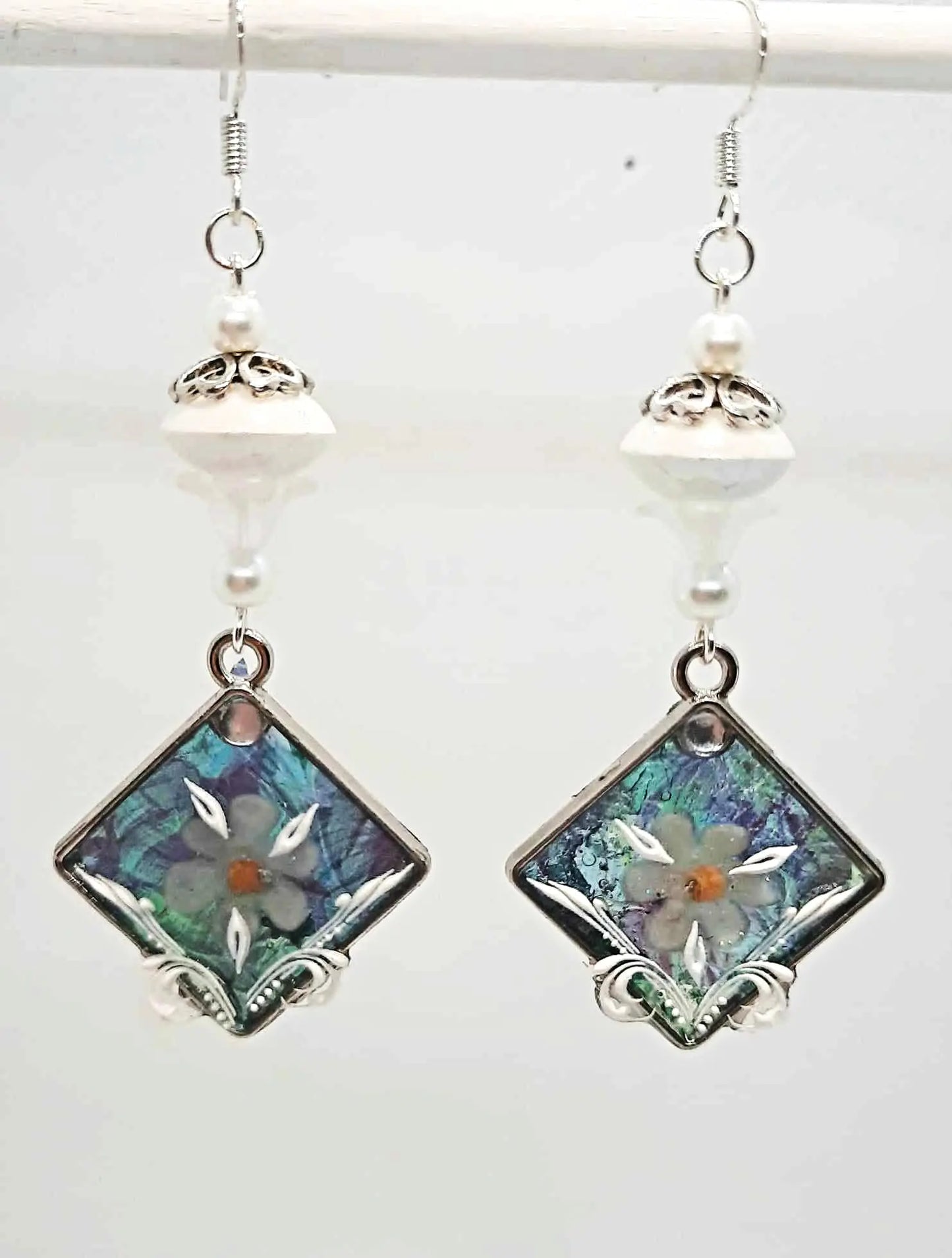 Vintage style handcrafted by Josie Earrings